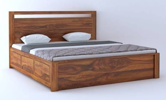 Teak wood Bed